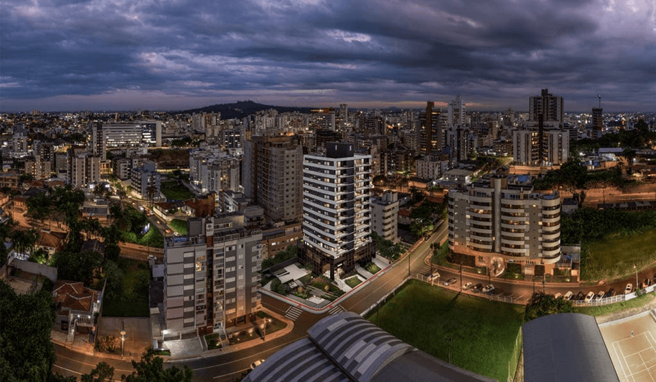 Localização do lançamento Fontana em Criciúma.