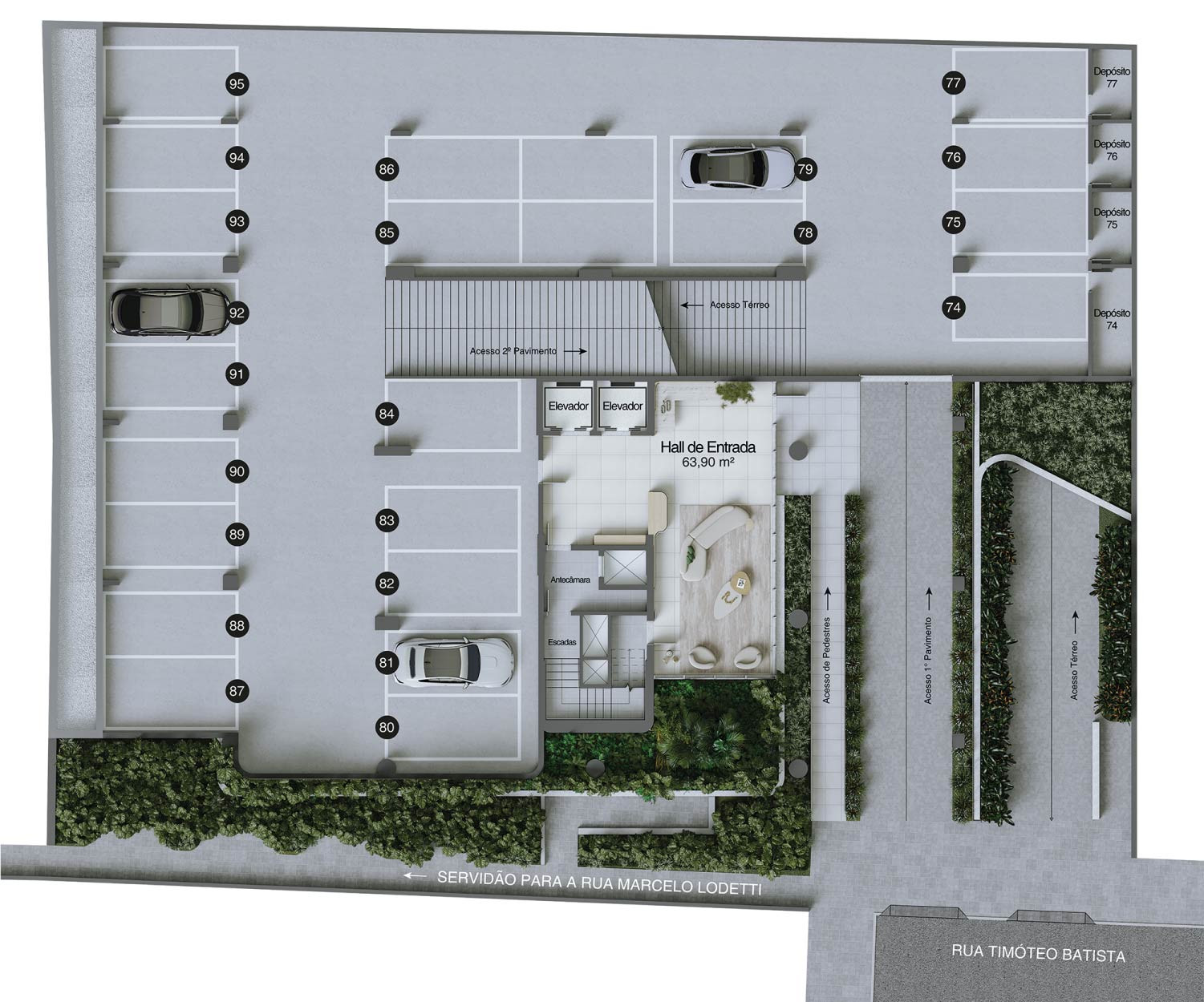 Lavis Residencial — 1º pavimento