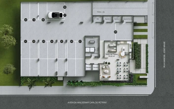 2° pavimento garagem