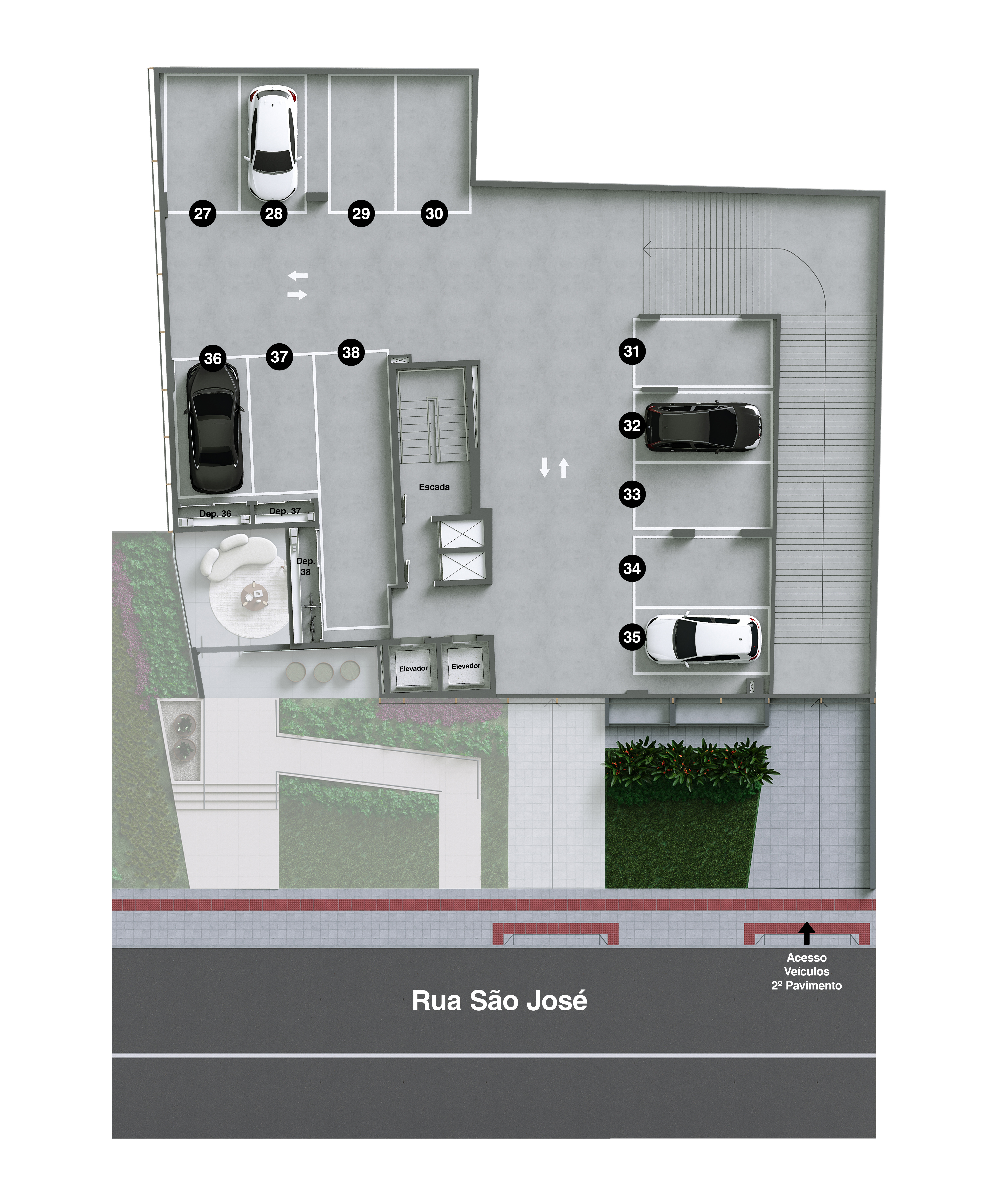 Fidenza Residencial — 2º pavimento