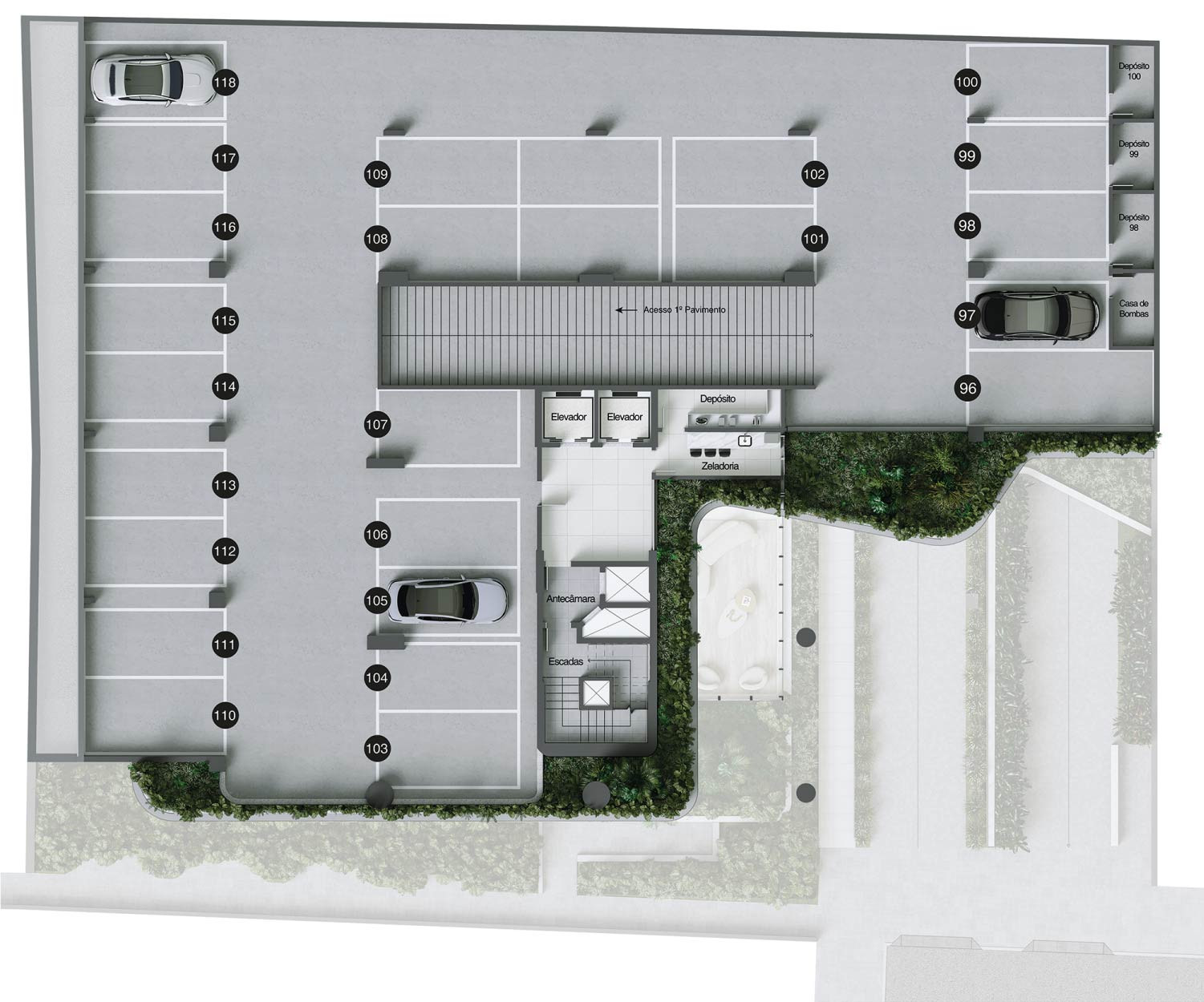 Lavis Residencial — 2º pavimento