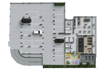 3º Pavimento | Garagem