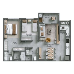Apartamento tipo - Final 03
