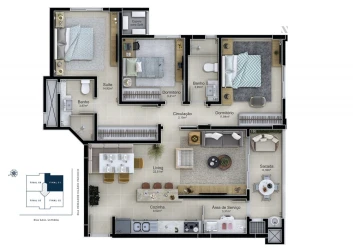 Apartamento tipo - Final 1