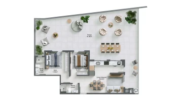 Planta Garden | Apartamento 201