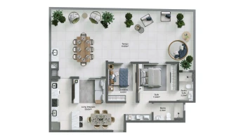 Planta Garden | Apartamento 202