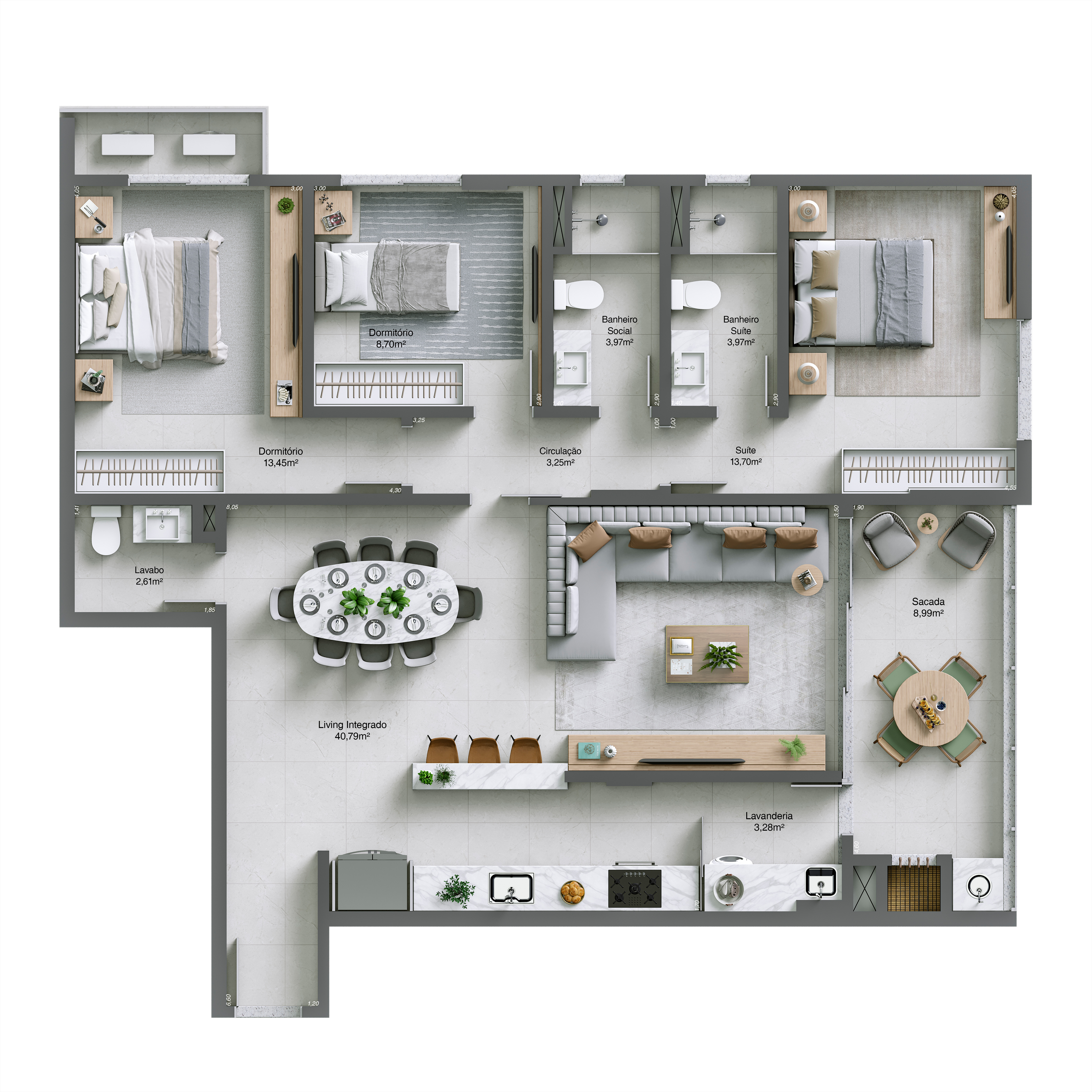 Mar di Licata Residencial — planta tipo final 01