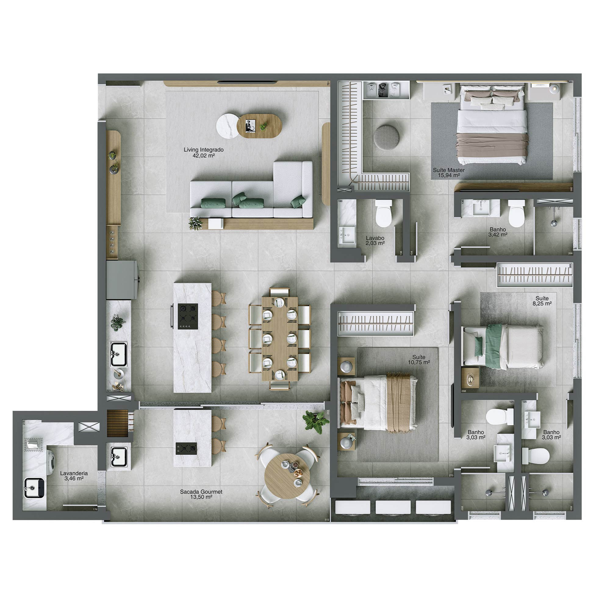 Lavis Residencial — planta tipo final 01