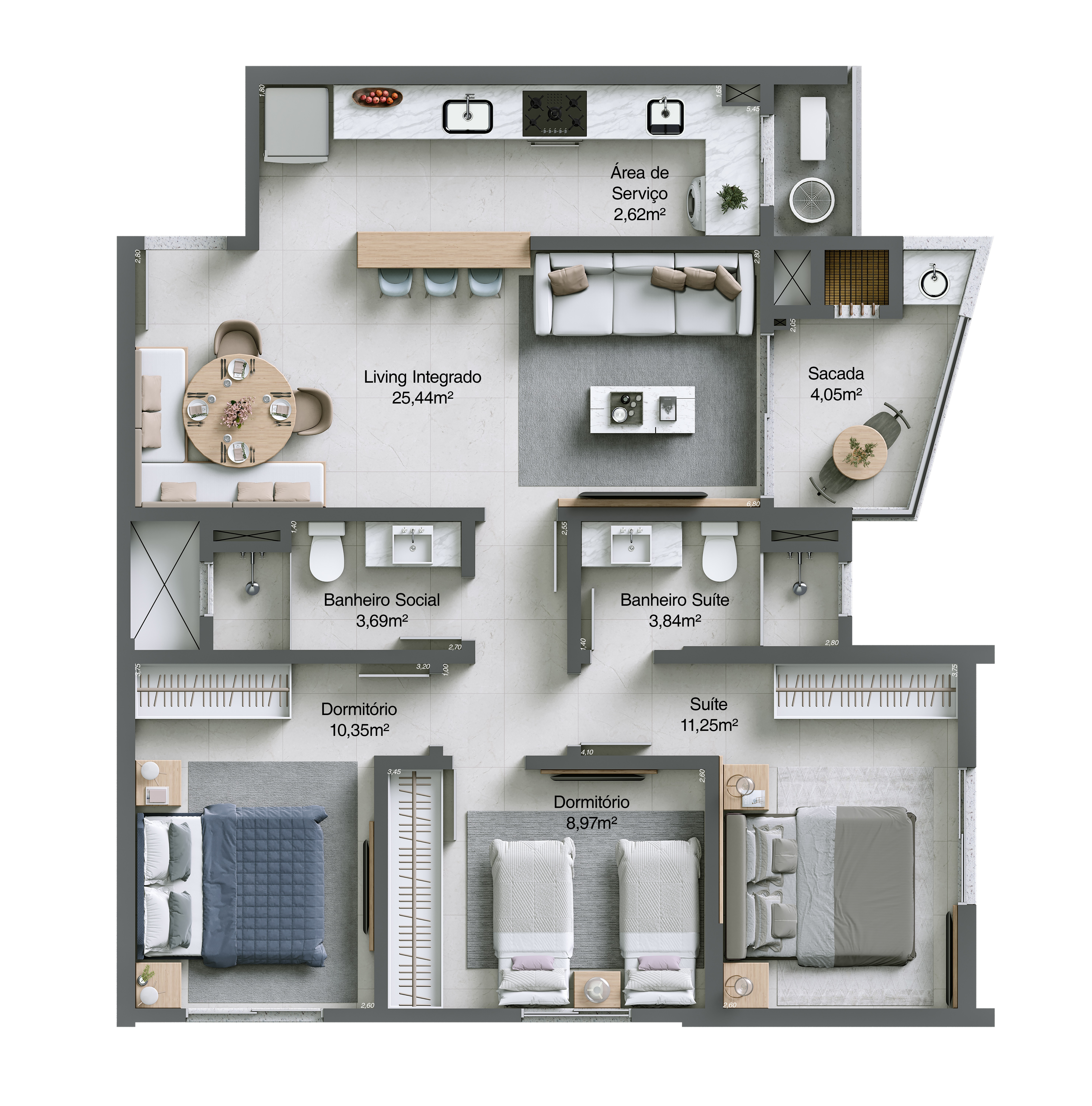 Mar di Nizza Residencial — planta tipo final 02