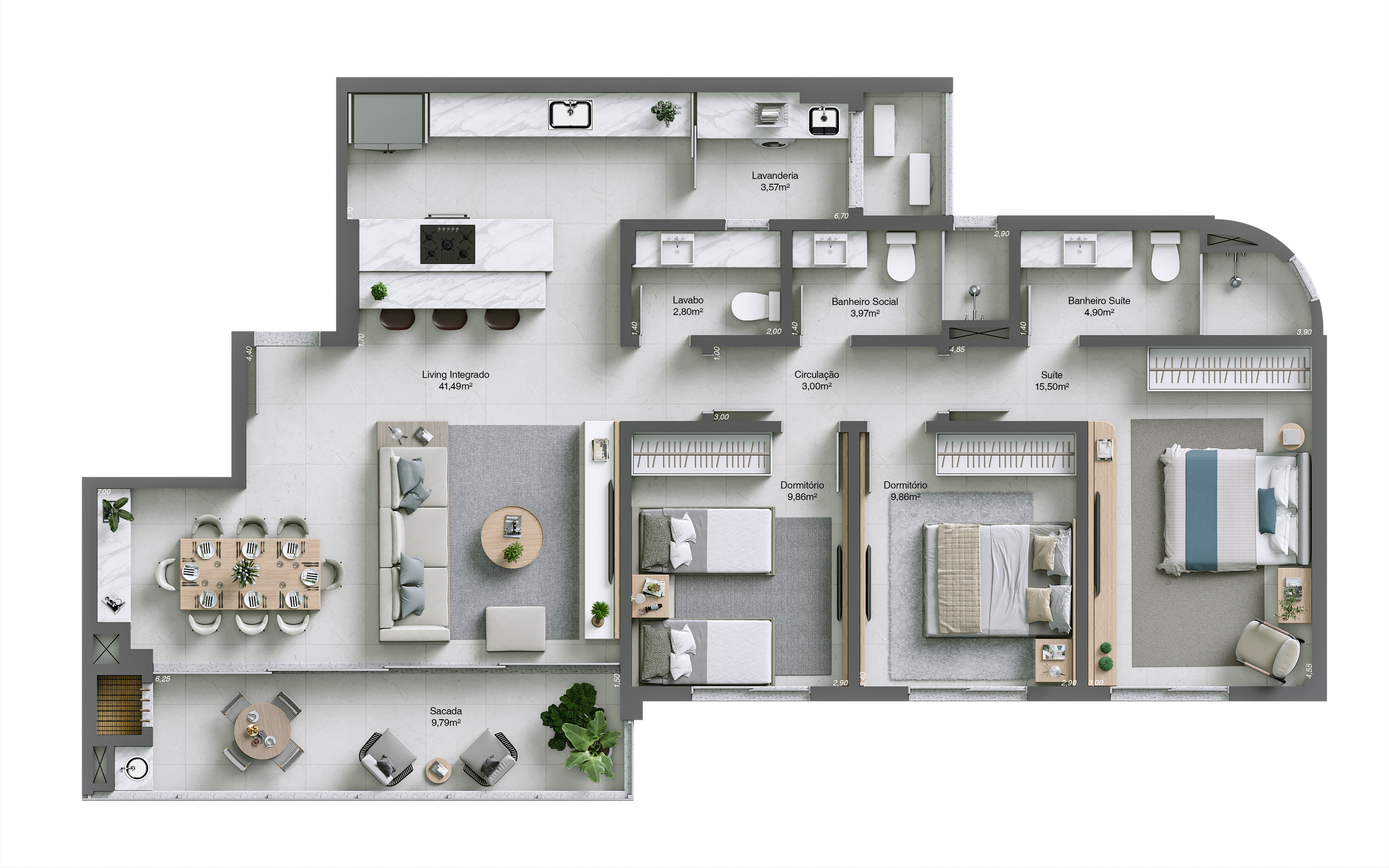 Mar di Licata Residencial — planta tipo final 02