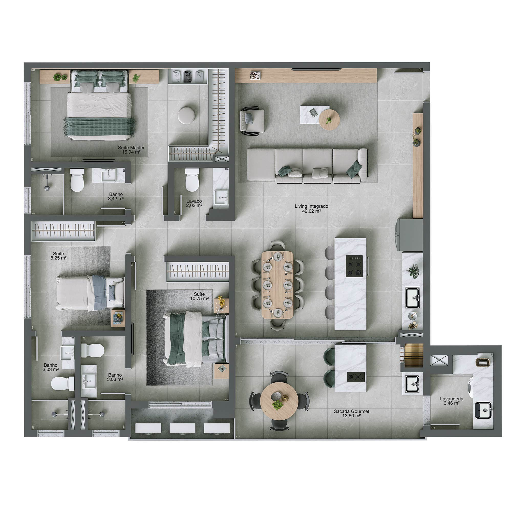Lavis Residencial — planta tipo final 02
