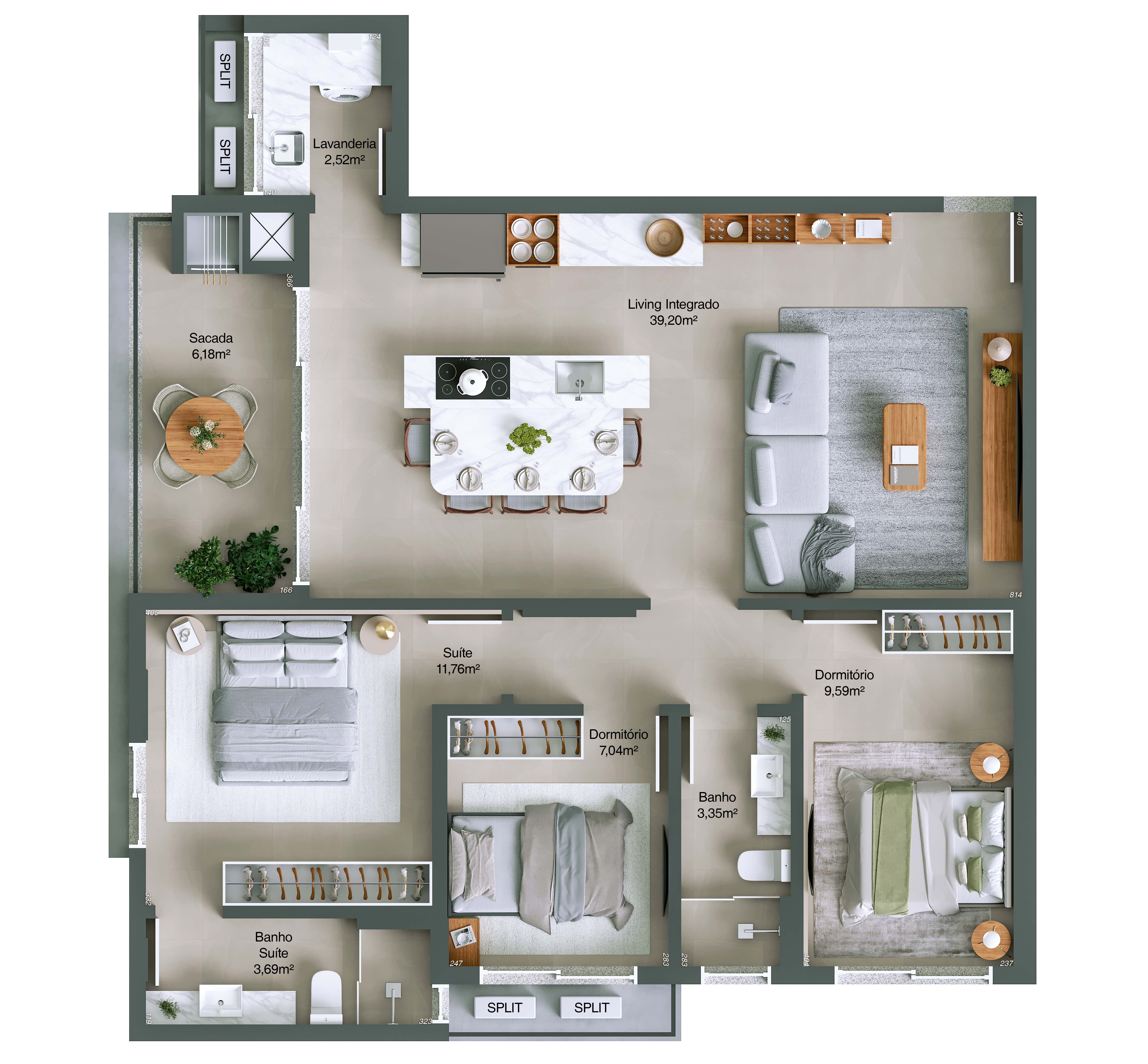 Mar di Atrani Residencial — Planta tipo - Final 03