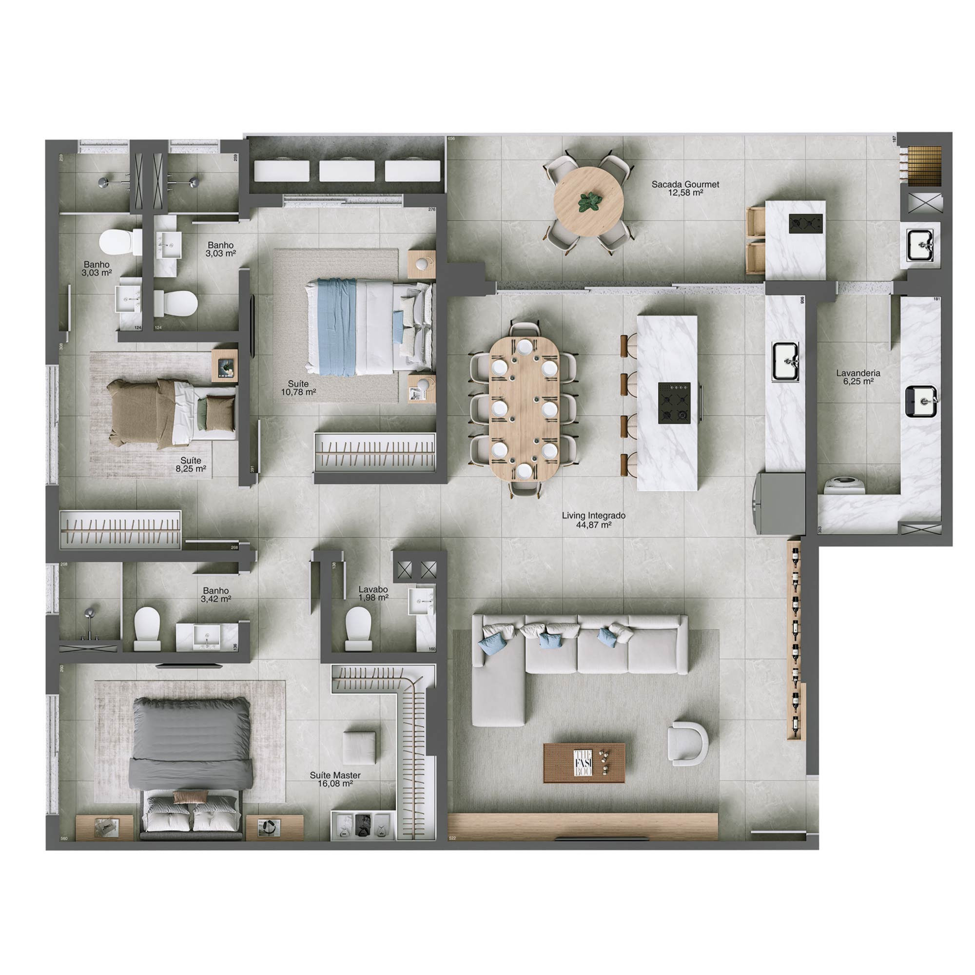 Lavis Residencial — planta tipo final 03