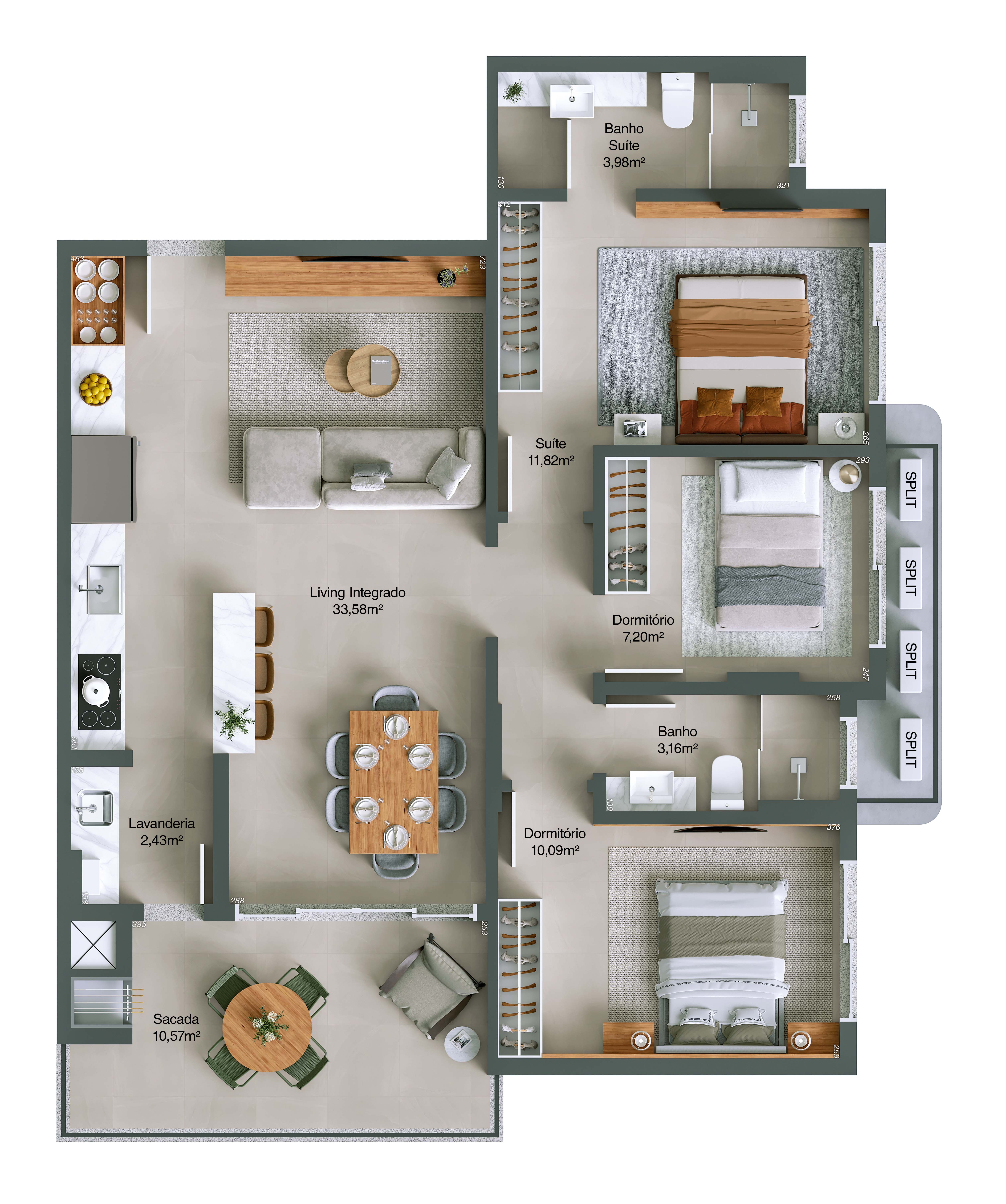 Mar di Atrani Residencial — Planta tipo - final 04