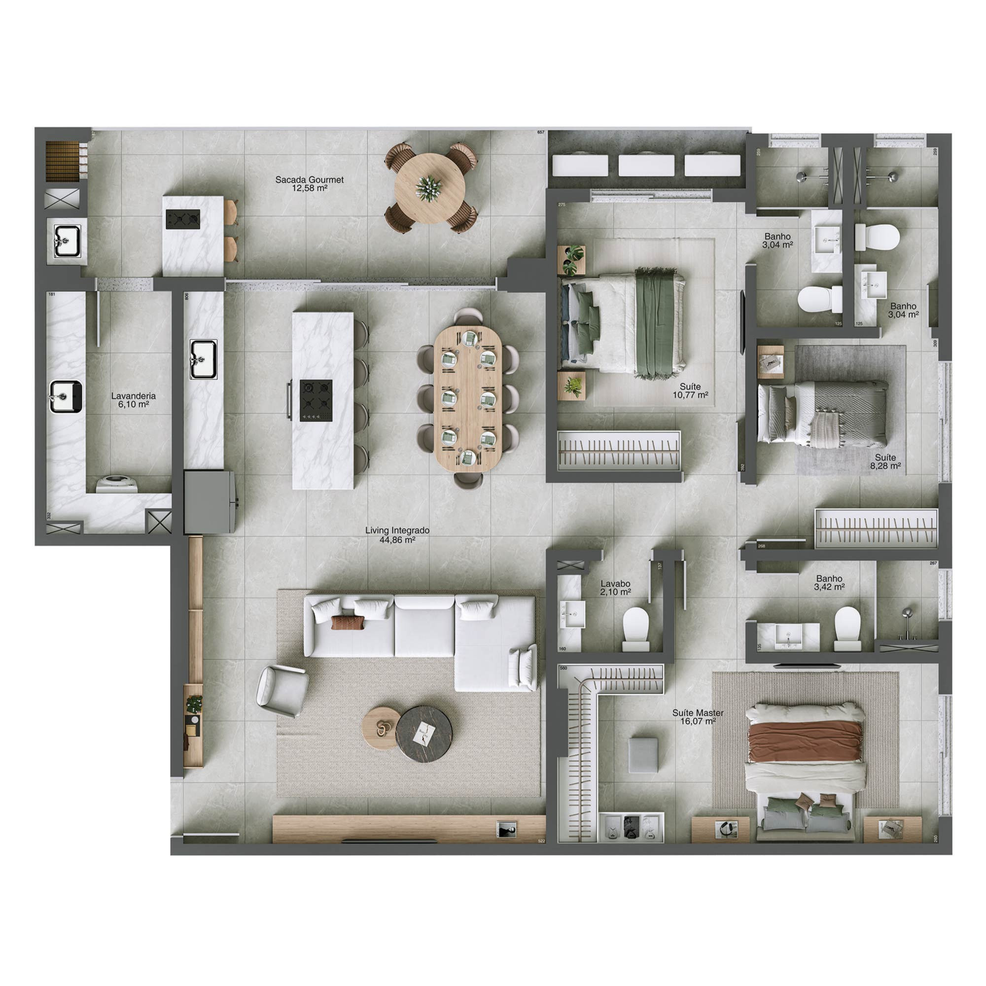 Lavis Residencial — planta tipo final 04