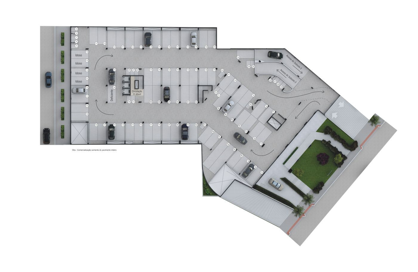 Due Fratelli Residencial — Subsolo 1