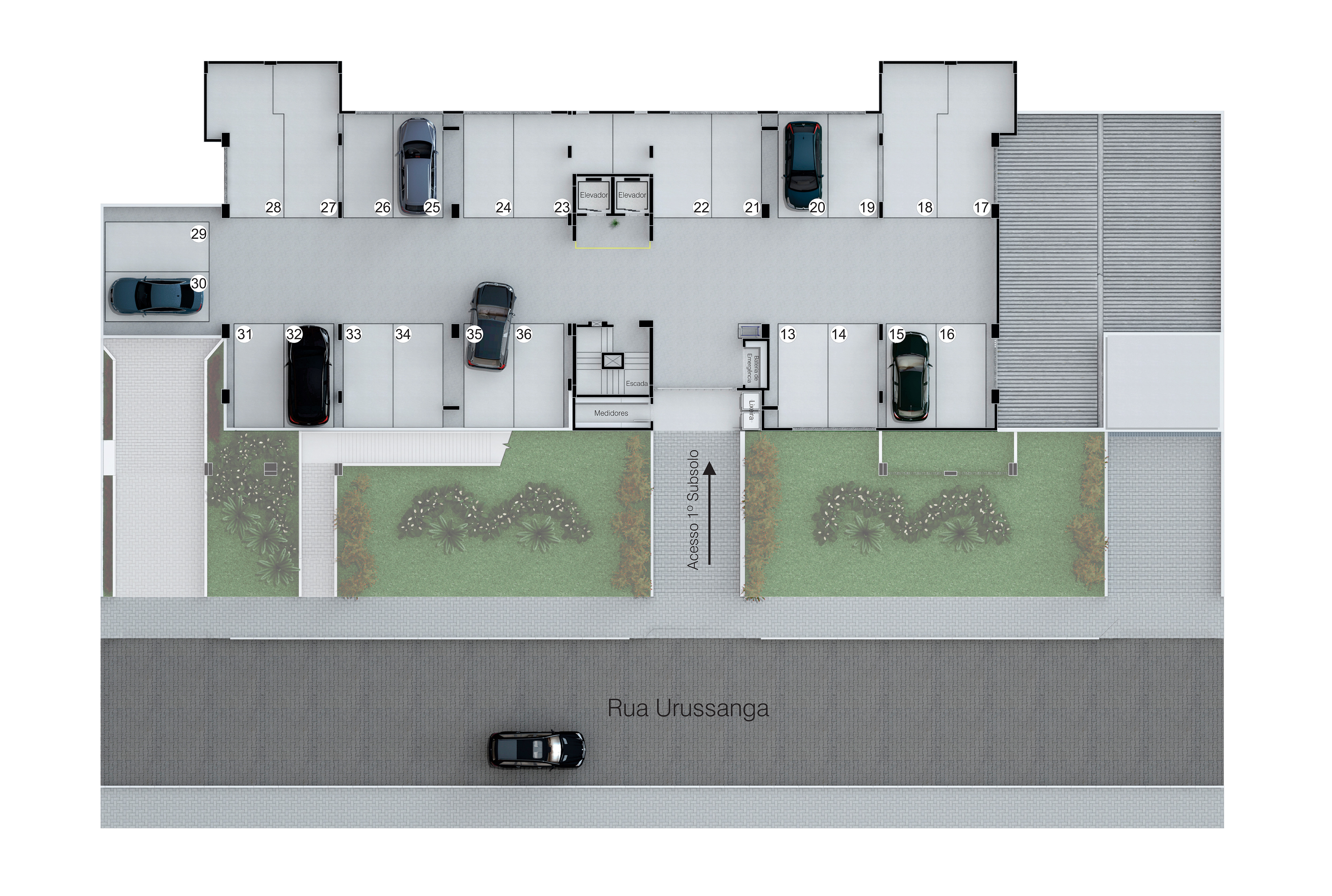 Bosco Del Montello Residencial — subsolo 1, torre 1