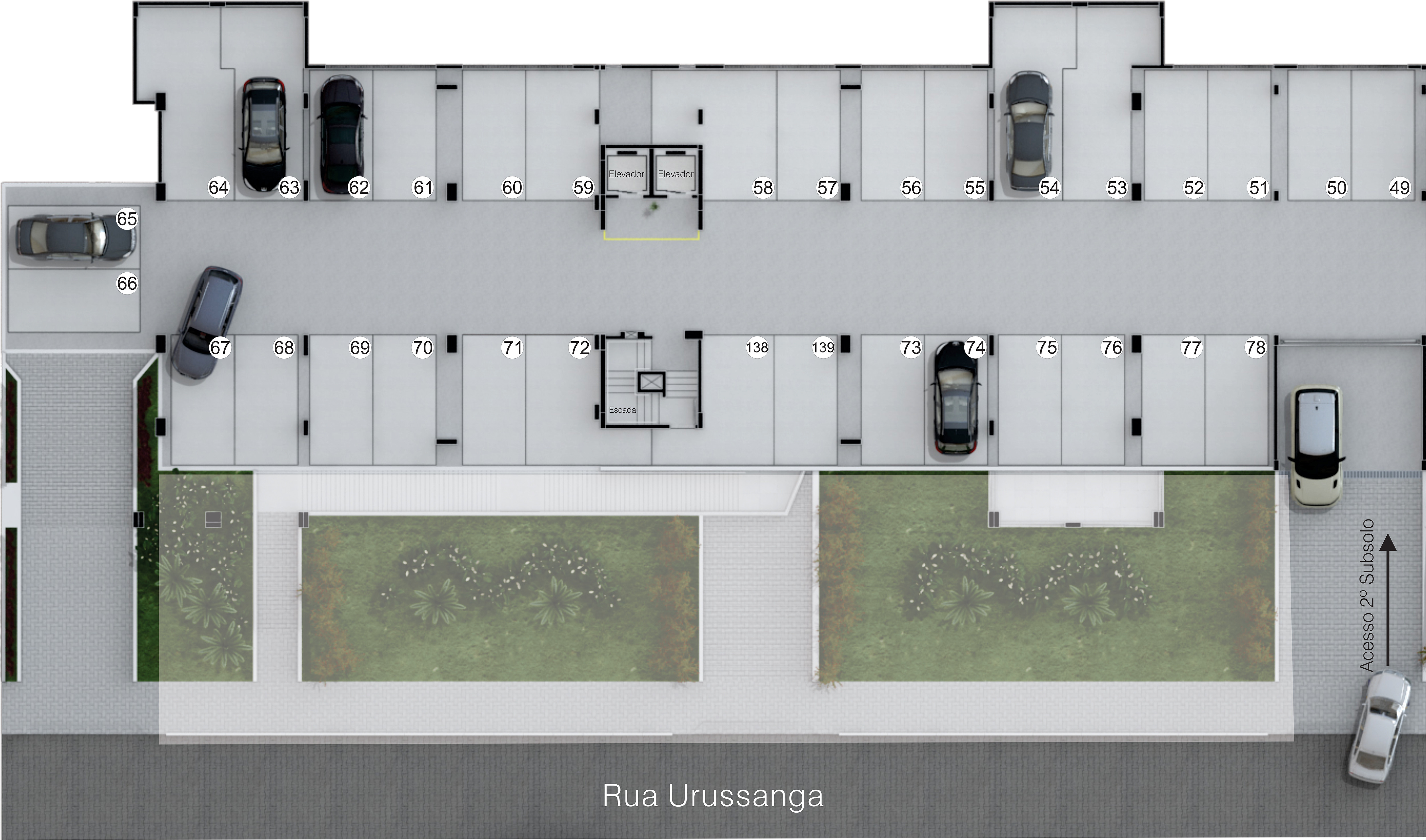 Bosco Del Montello Residencial — subsolo 2, torre 1