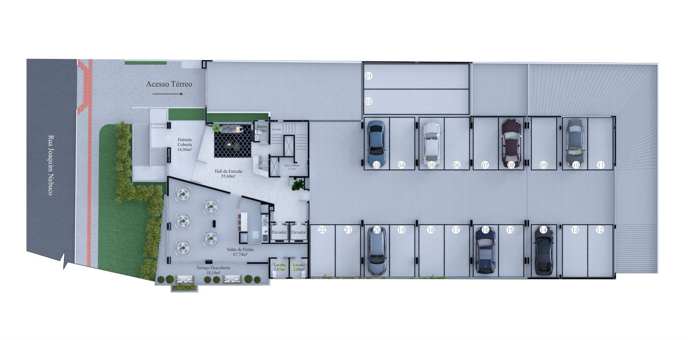 Calalzo Di Cadore Residencial — planta do térreo