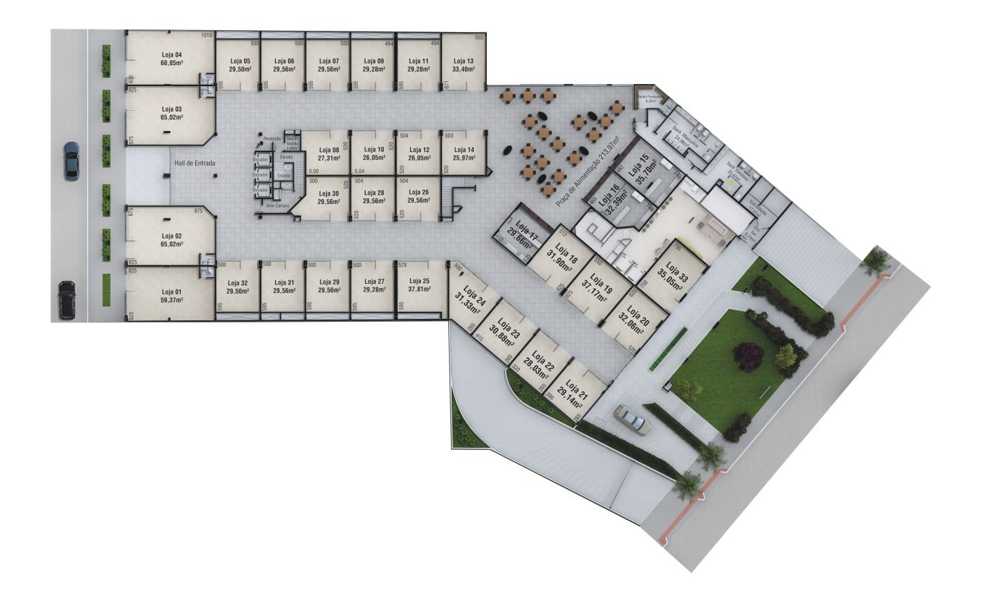 Due Fratelli Residencial — Térreo