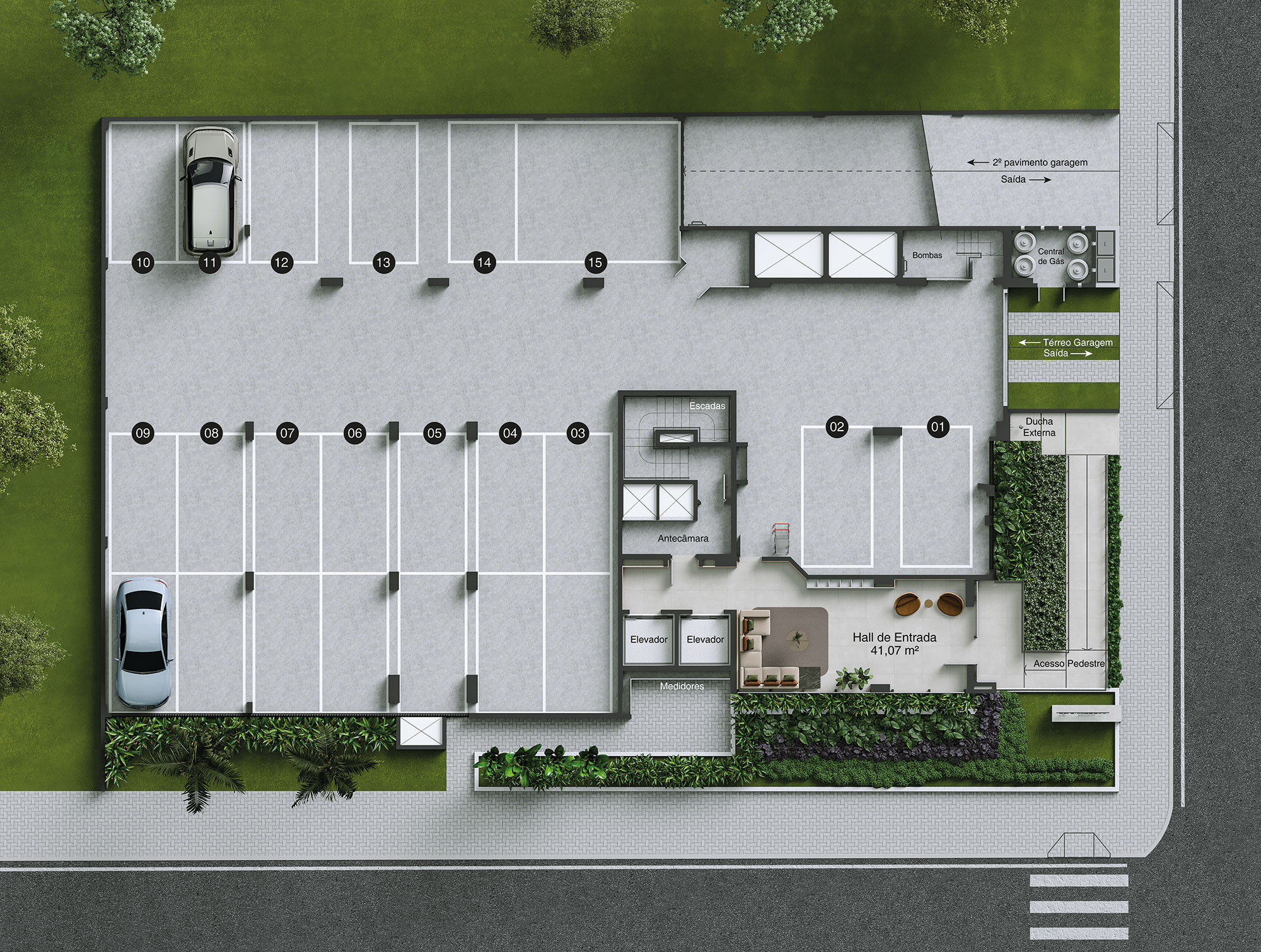 Villammare Residencial — Térreo