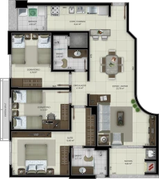 Apartamento tipo - Final 2