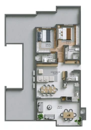 Torre 02 | Planta 502 - Cobertura