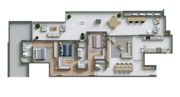 Torre 04 | Planta 502 - Cobertura