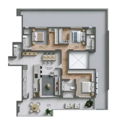 Torre 05 | Planta 501 - Cobertura