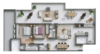 Torre 05 | Planta 503 - Cobertura