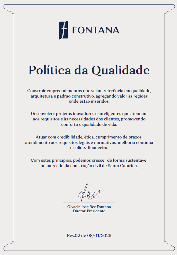 politica da qualidade
